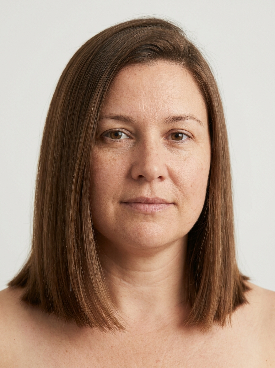 Blunt Lob als Bob Frisuren für rundes Gesicht Inspiration 2026